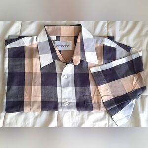 Givenchy Monsieur Short Sleeve Button Up, Vintage Givenchy